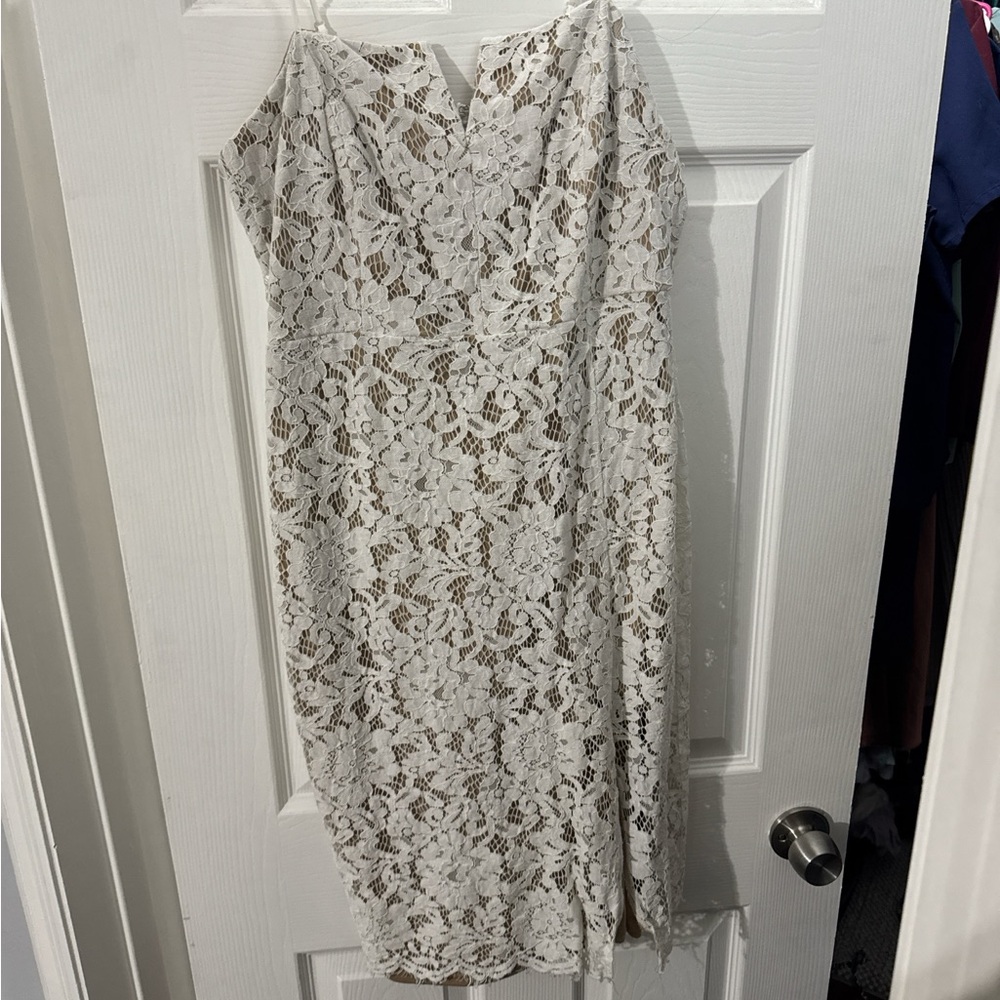 White Lace Dress
